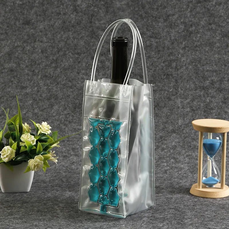 Wynter Bottle Cooler - Reusable Gel Sleeve for Wine and Drinks 9