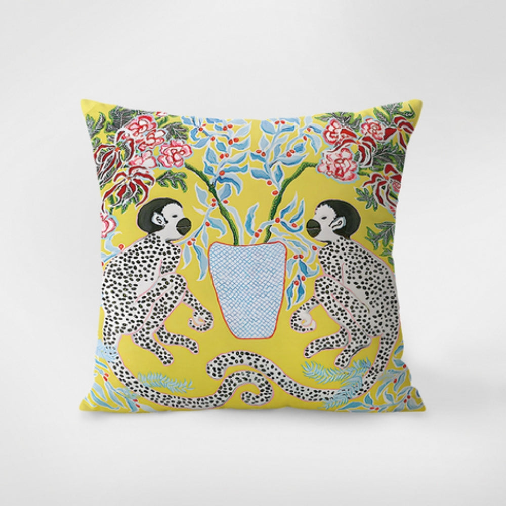 Zara Cushion Cover - Microfiber Blend, Bold Zebra Design 6