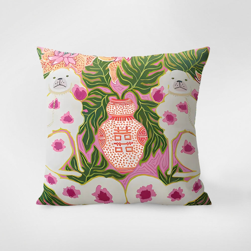 Zara Cushion Cover - Microfiber Blend, Bold Zebra Design 7
