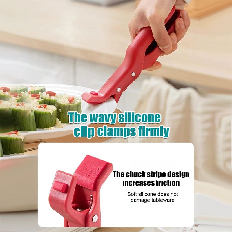 GripGuard Clip - Bowl Holder Tool - Kitchen Style - Anti Scald Grip