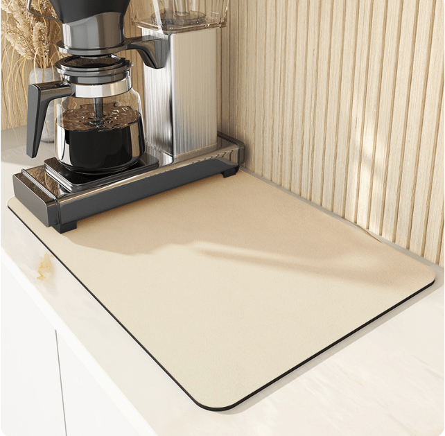 AquaMat – Quick-Dry Absorbent Kitchen Mat – Hygienic, Space-Saving Stylish