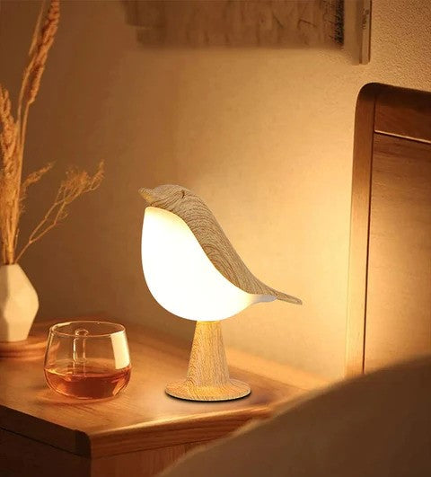 Serenwing – Sculptural Touch Night Lamp with Aromatherapy