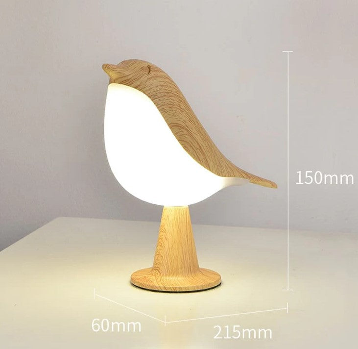 Serenwing – Sculptural Touch Night Lamp with Aromatherapy