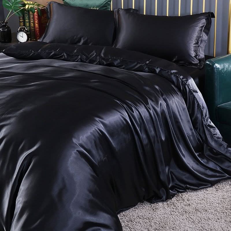 SilkDreamLuxe – Premium Silk/Satin Bedding Set