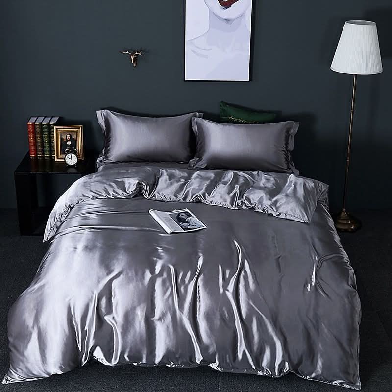 SilkDreamLuxe – Premium Silk/Satin Bedding Set