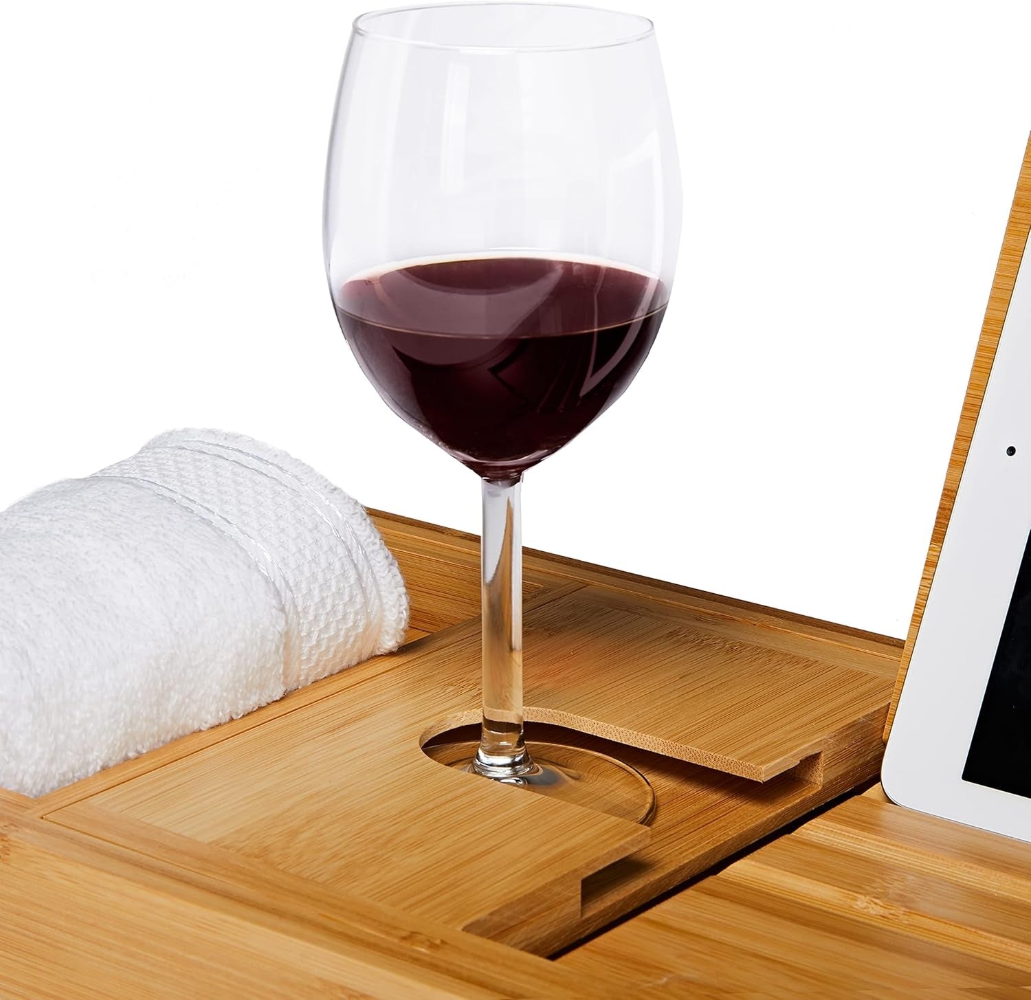 Bambura – Expandable Bamboo Bath Caddy Tray