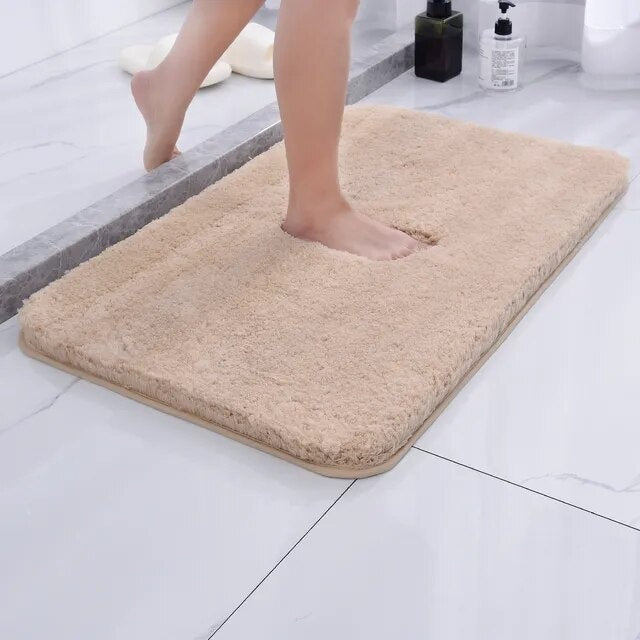 PlushHaven – Ultra-Soft Fur Bath Rug