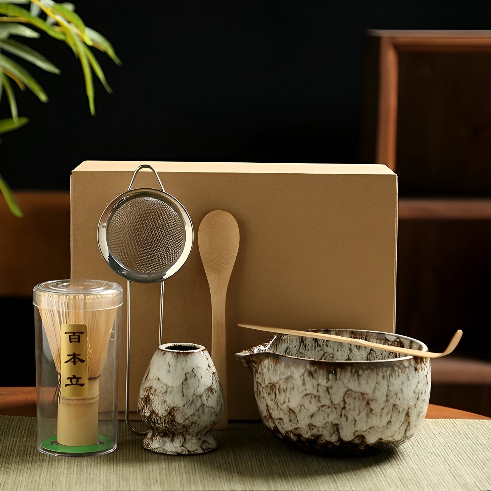 Matchira – Traditional Matcha Tea Preparation Set (6-Piece)