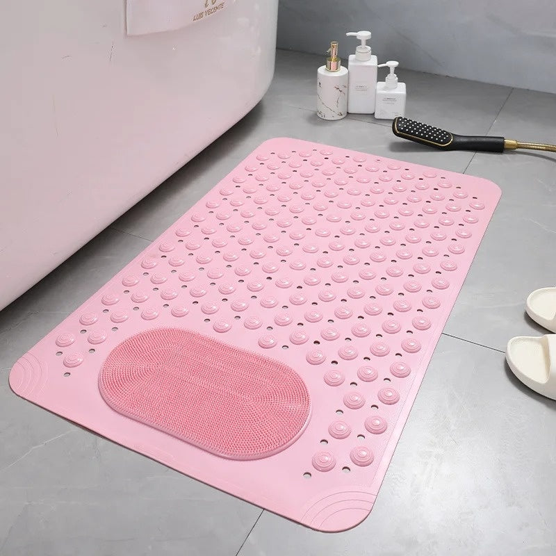 CleanStep – Non-Slip Shower Mat with Built-In Foot Scrubber