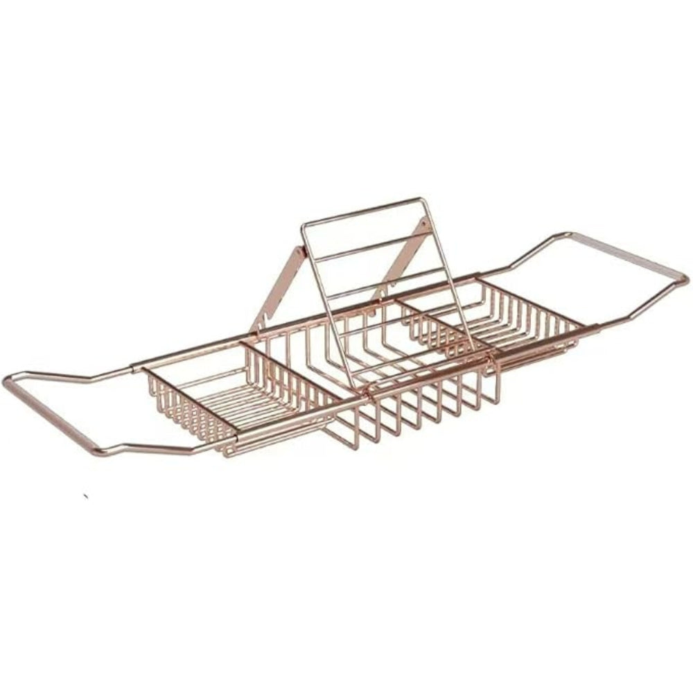 Aquatray – Adjustable Stainless Steel Bathtub Caddy