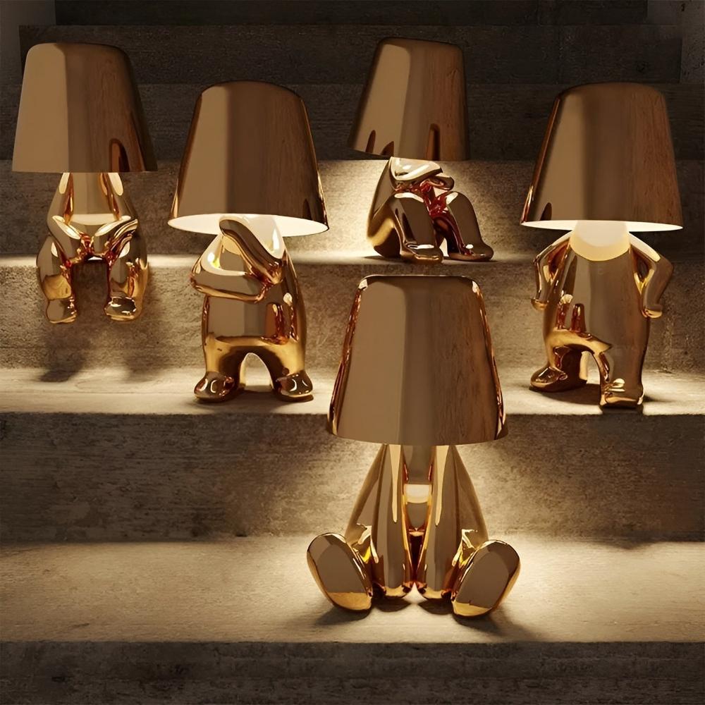 SilhouetteGlow – Modern Sculptural Lighting Decorative Table Lamp
