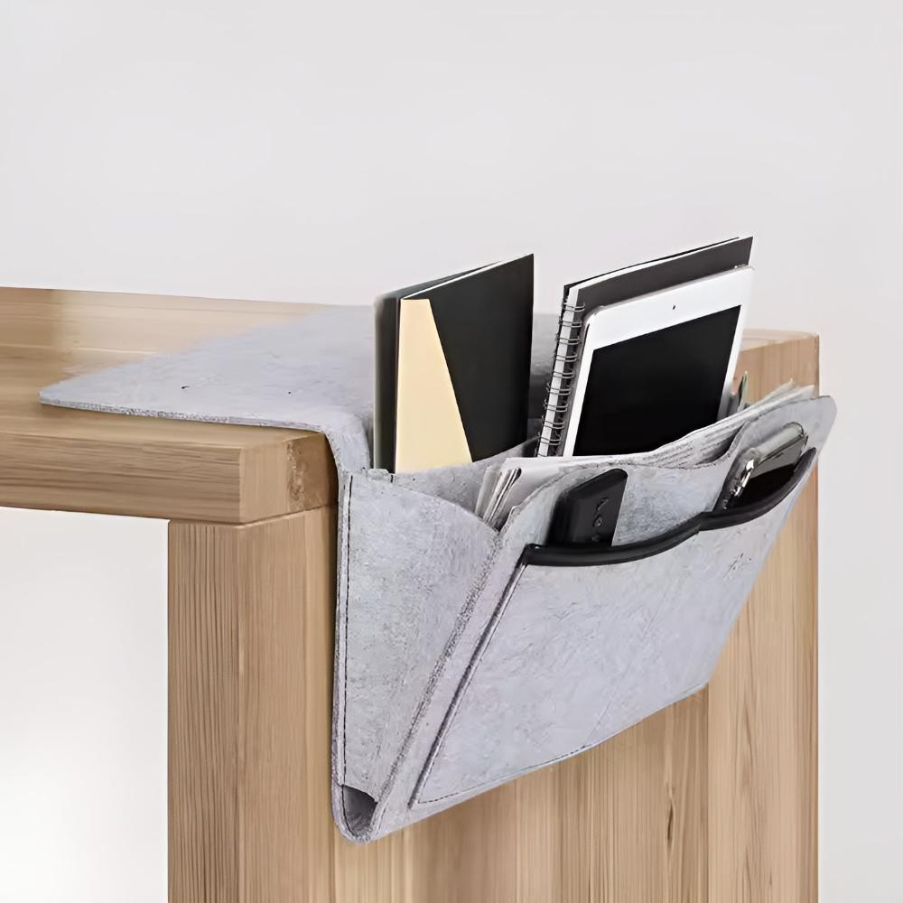 NeatNest – All-in-One Bedside Organizer
