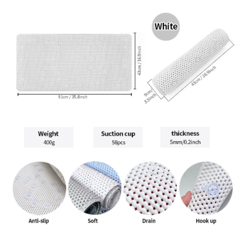 GripHaven – Soft Non-Slip Bathtub Mat