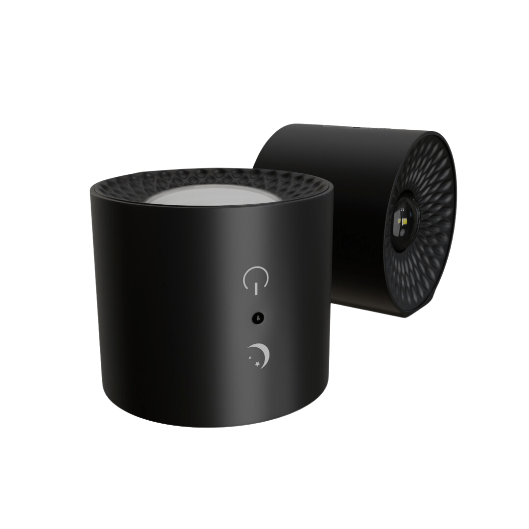 AuraNest – Wireless LED Wall Lamp with Remote Control