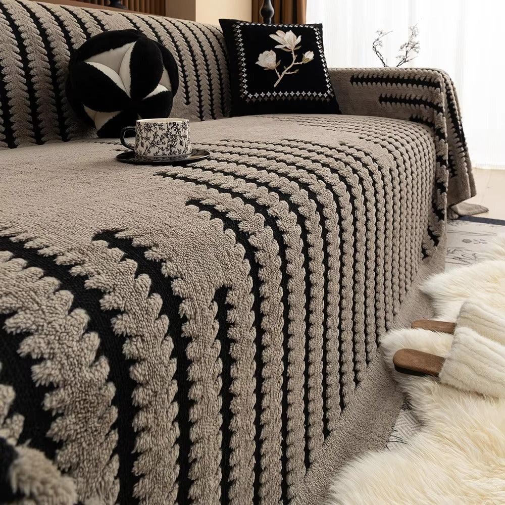 HeritageNest Cover - Couch Cover - Tufted Style - Plush Warmth