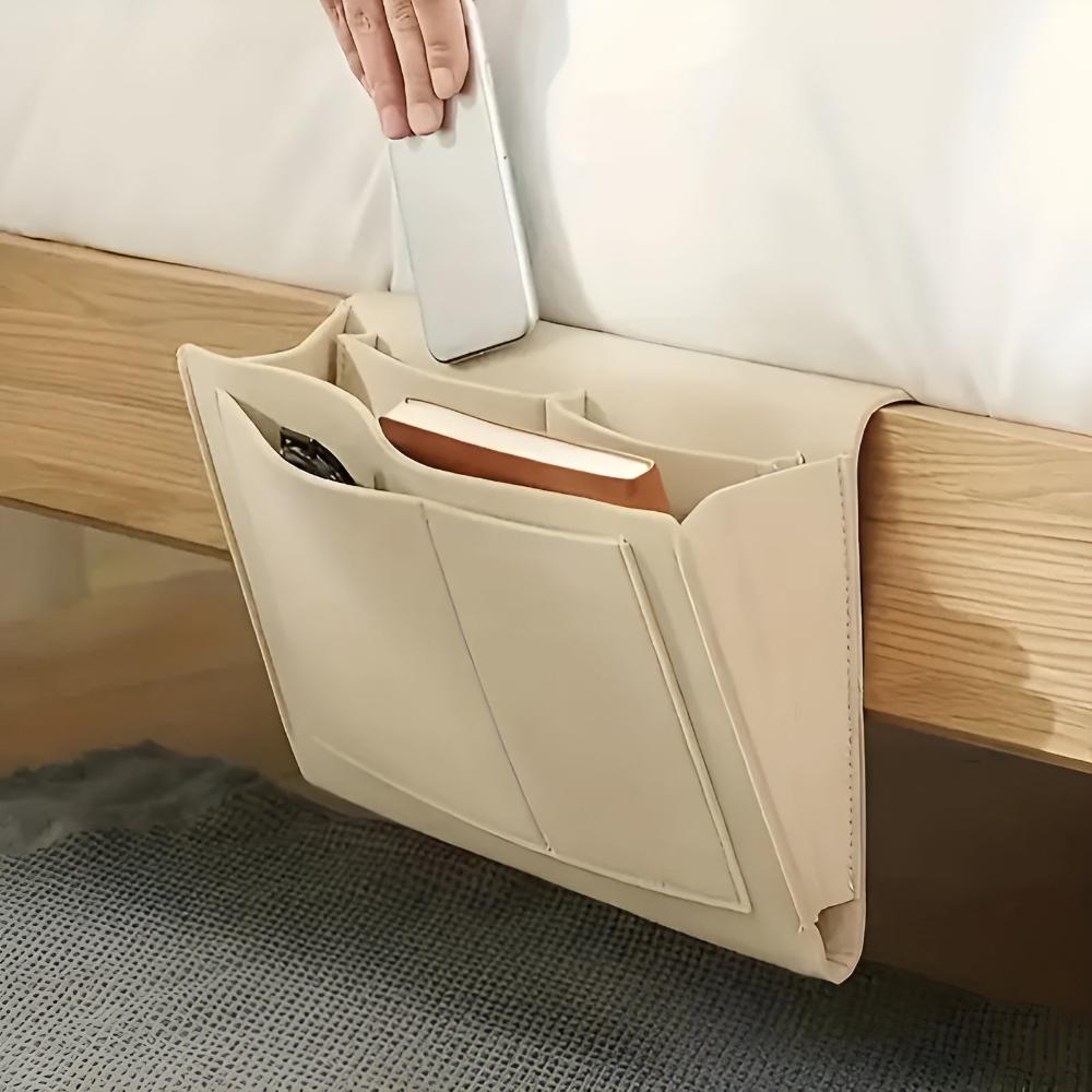 NeatNest – All-in-One Bedside Organizer