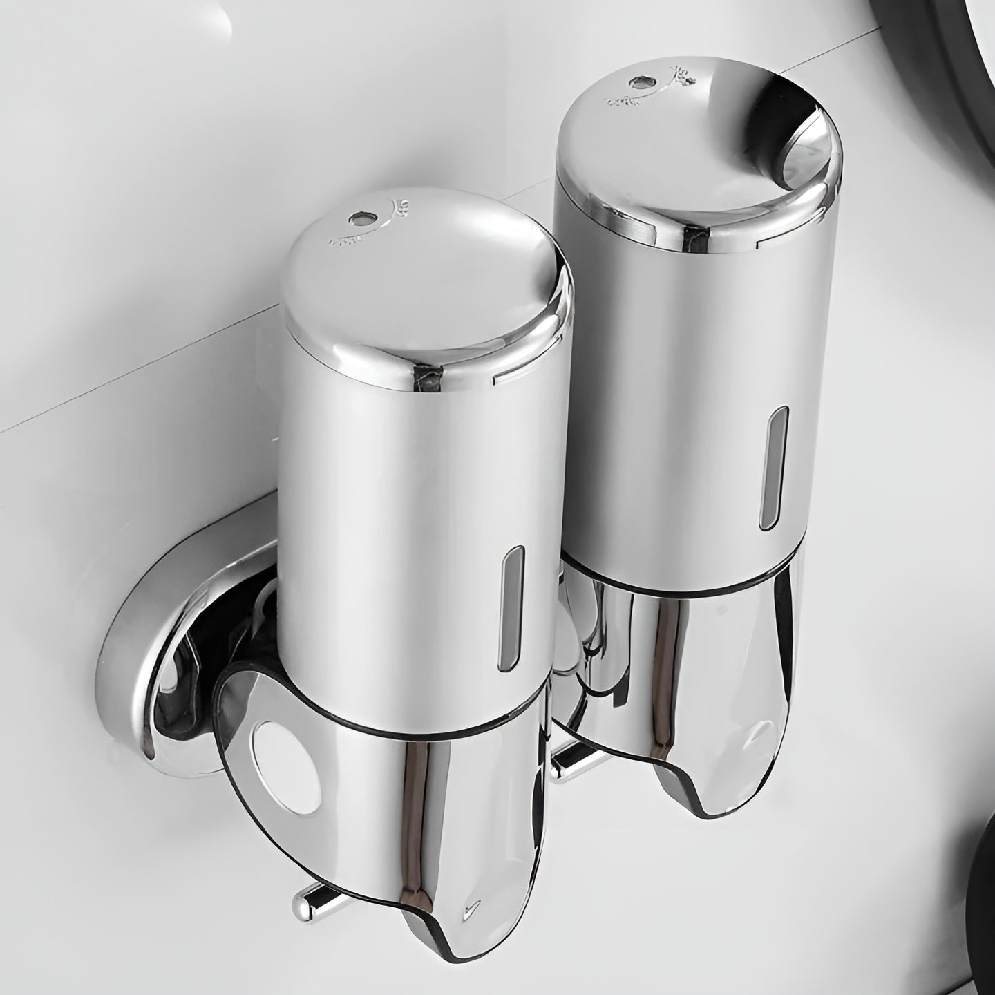 Marbello – Wall-Mounted Soap Dispenser in Marble Look