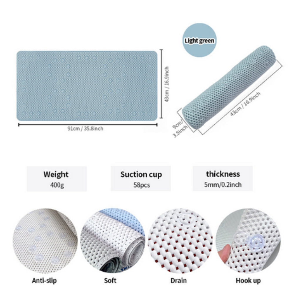 GripHaven – Soft Non-Slip Bathtub Mat