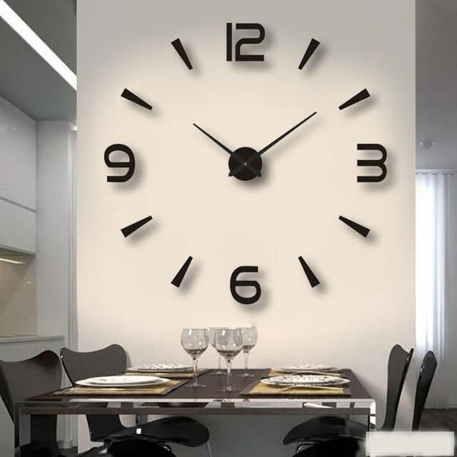 Chronéa – Elegant 3D Wall Clock – Contemporary Design Timeless Sophistication