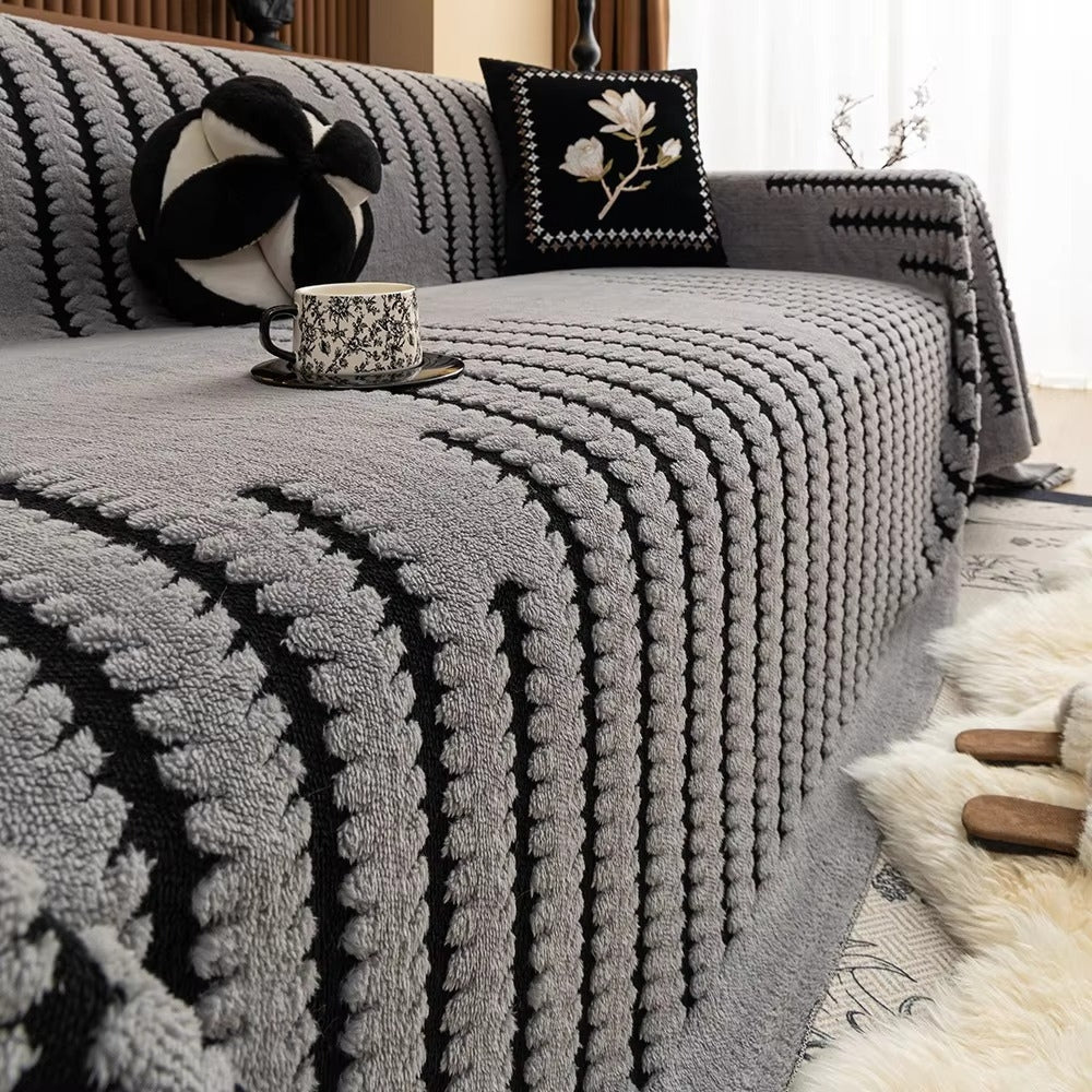 HeritageNest Cover - Couch Cover - Tufted Style - Plush Warmth
