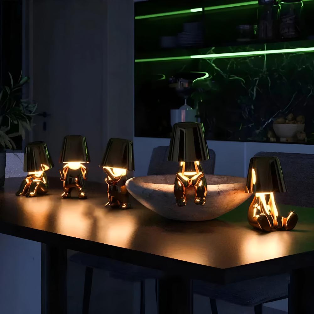 SilhouetteGlow – Modern Sculptural Lighting Decorative Table Lamp