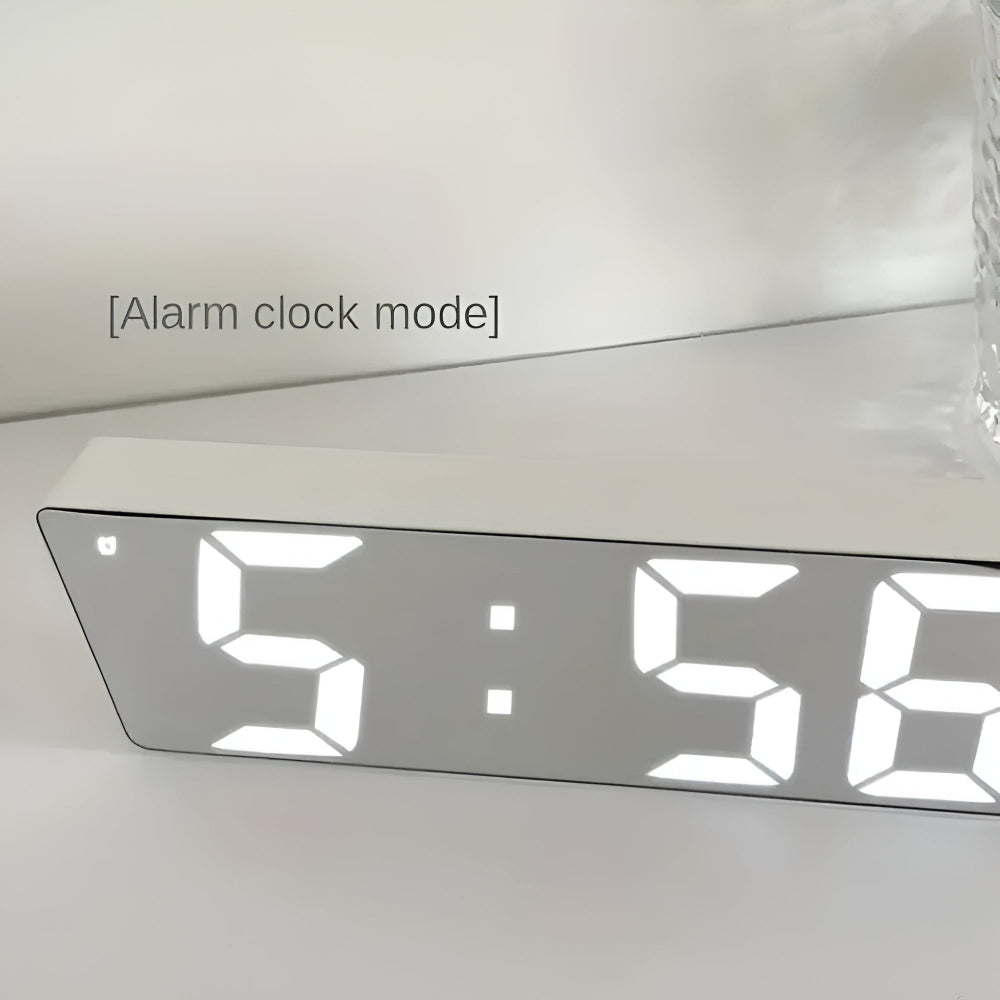 MirrorTime – Digital LED Alarm Clock