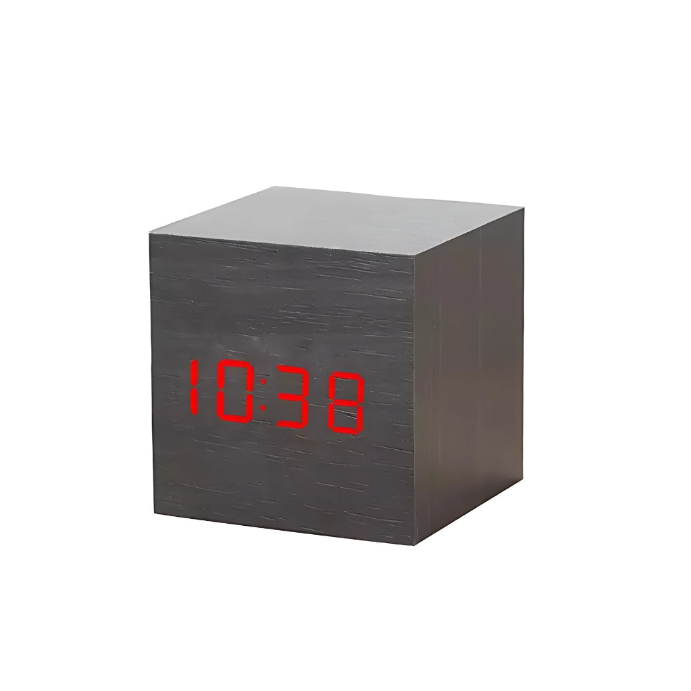 CubeGlow – Modern LED Alarm Clock