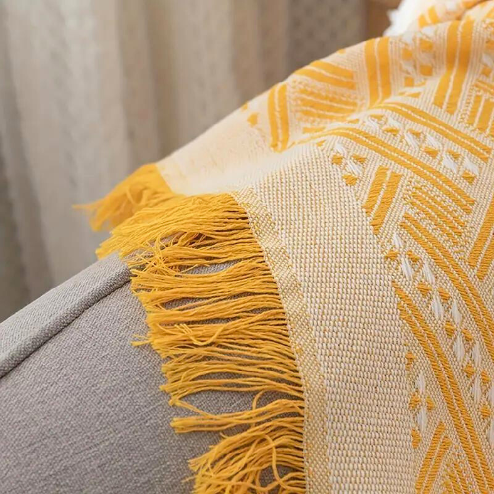 SunLoom Blanket - Picnic Mat - Geometric Style - All Season Comfort
