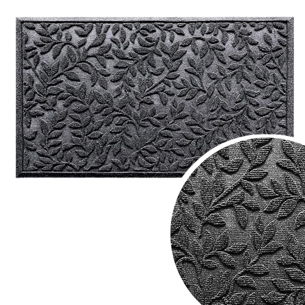 LeafGuard – Raised-Pattern Non-Slip Doormat