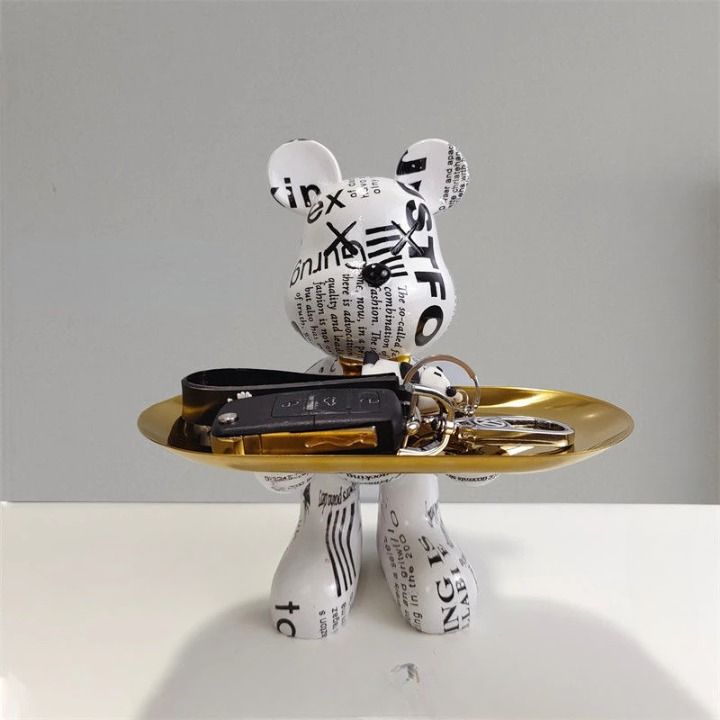 Bearra – Decorative Bear Organizer with Drawer