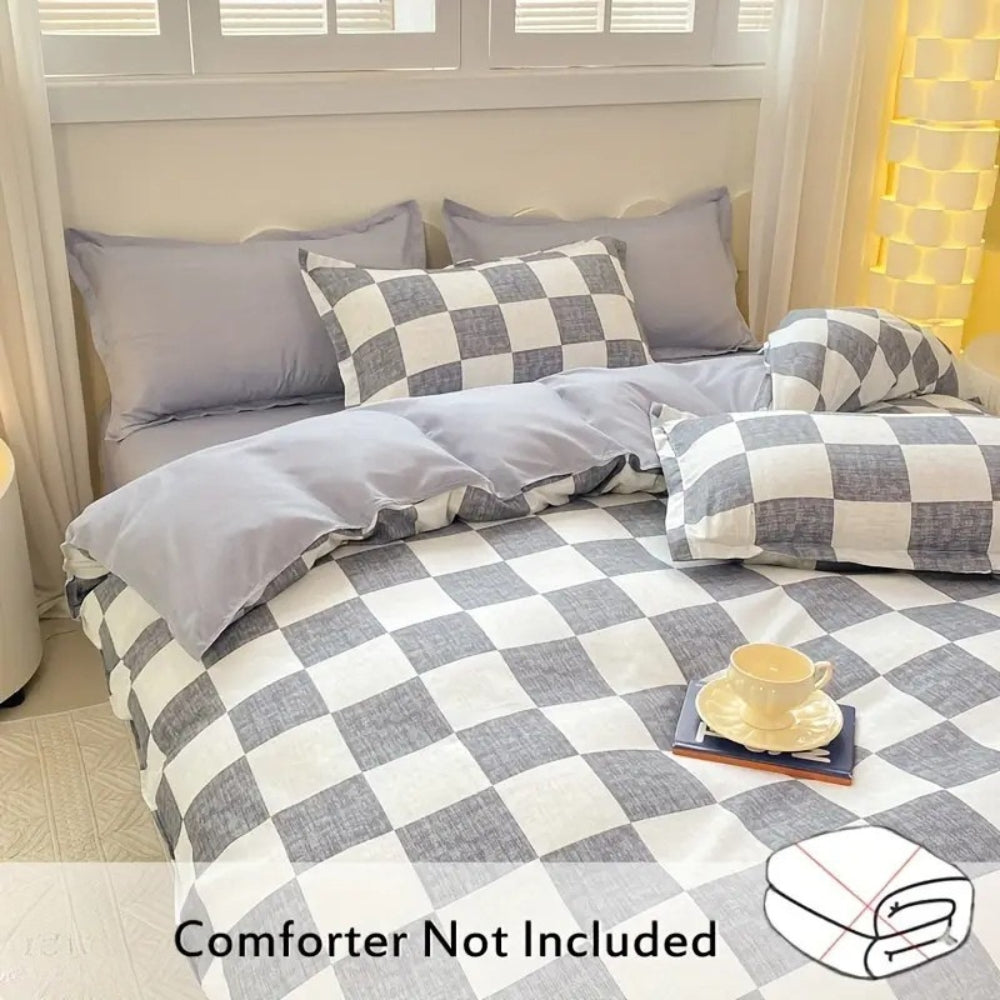 ChicCheck – Checkered Bedding 3-Piece Set