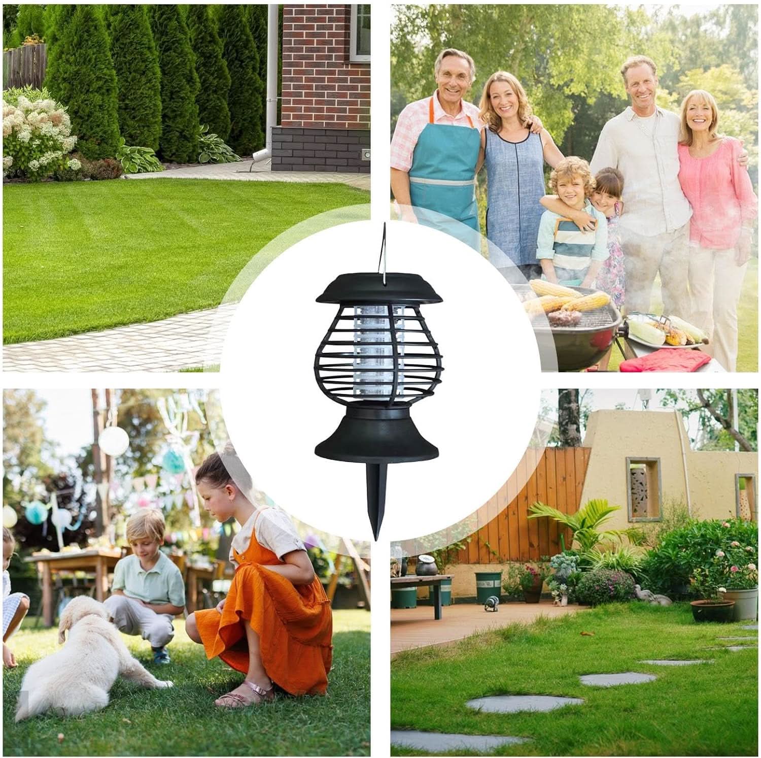 MosquiGlow – Solar Insect Lamp – Outdoor Protection Light