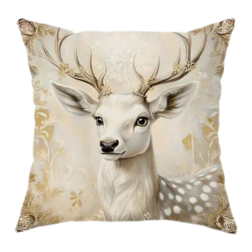GildedNoel – Velvet Christmas Cushion Cover