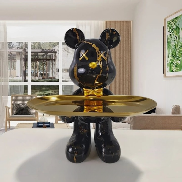 Bearra – Decorative Bear Organizer with Drawer