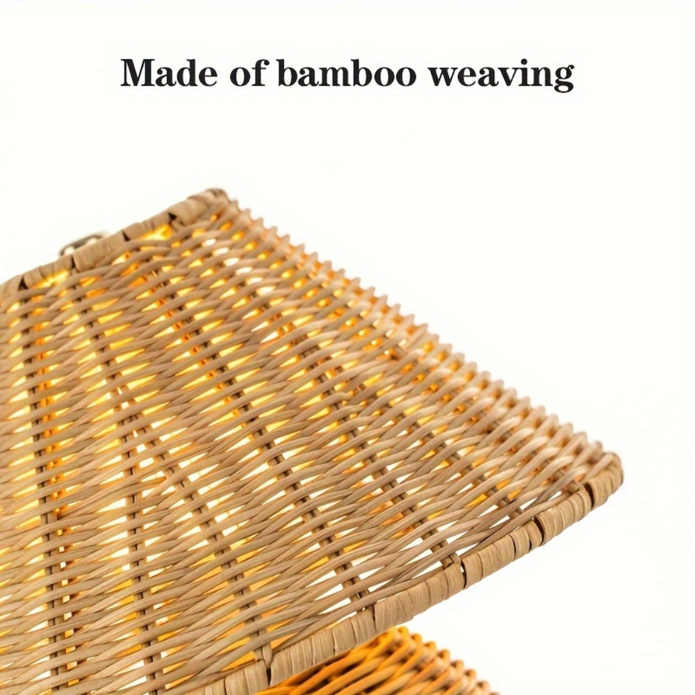 NoyaGlow – Rattan Weave Table Lamp Natural Home Decor