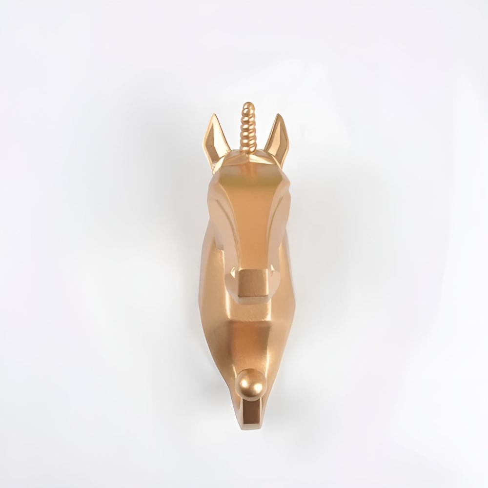 Aero Animal Head Wall Hook - Durable Resin, Whimsical Key Holder for Wall 13