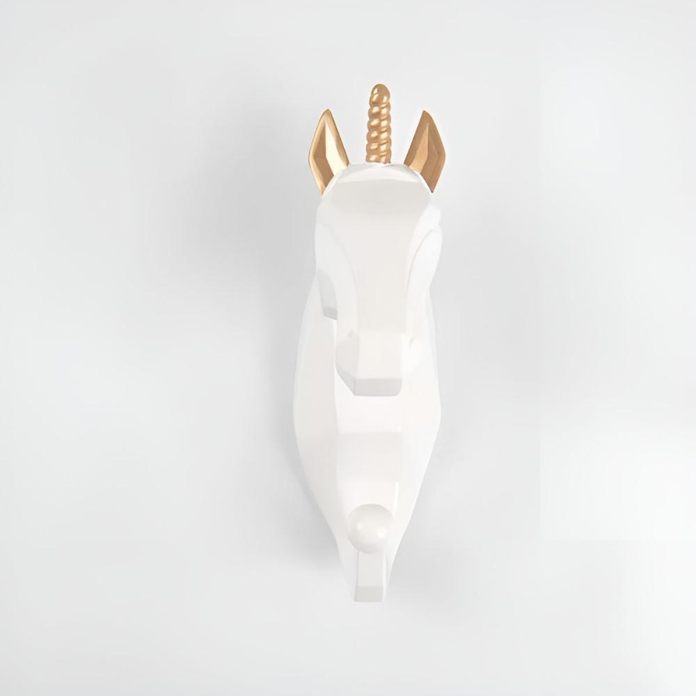 Aero Animal Head Wall Hook - Durable Resin, Whimsical Key Holder for Wall 16