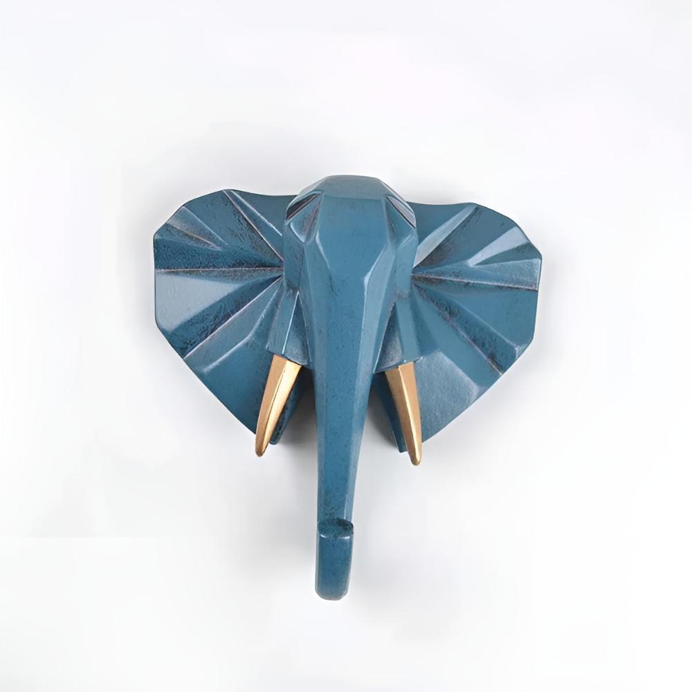 Aero Animal Head Wall Hook - Durable Resin, Whimsical Key Holder for Wall 18