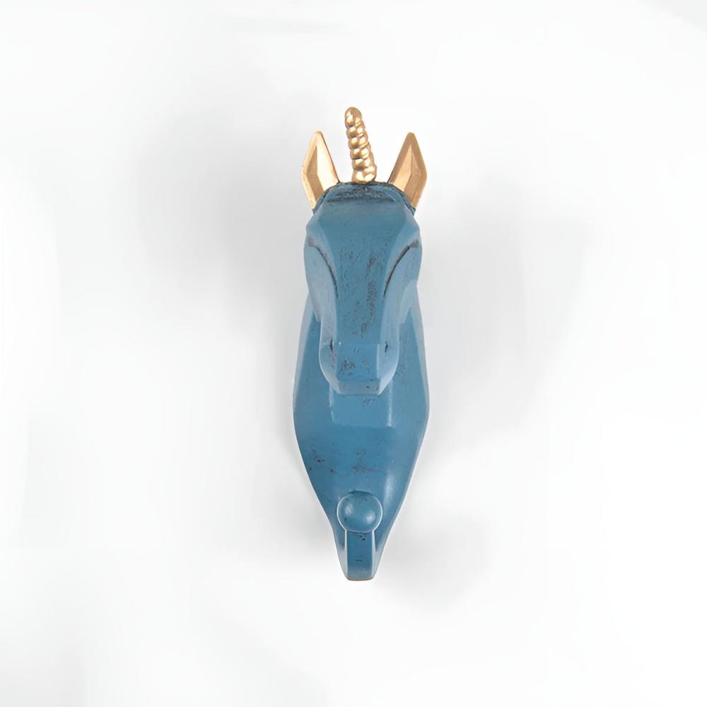 Aero Animal Head Wall Hook - Durable Resin, Whimsical Key Holder for Wall 9
