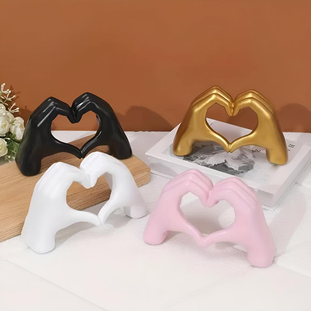 Affinity Love Hands Wall Art - Premium Quality Heart-Shaped Design 1