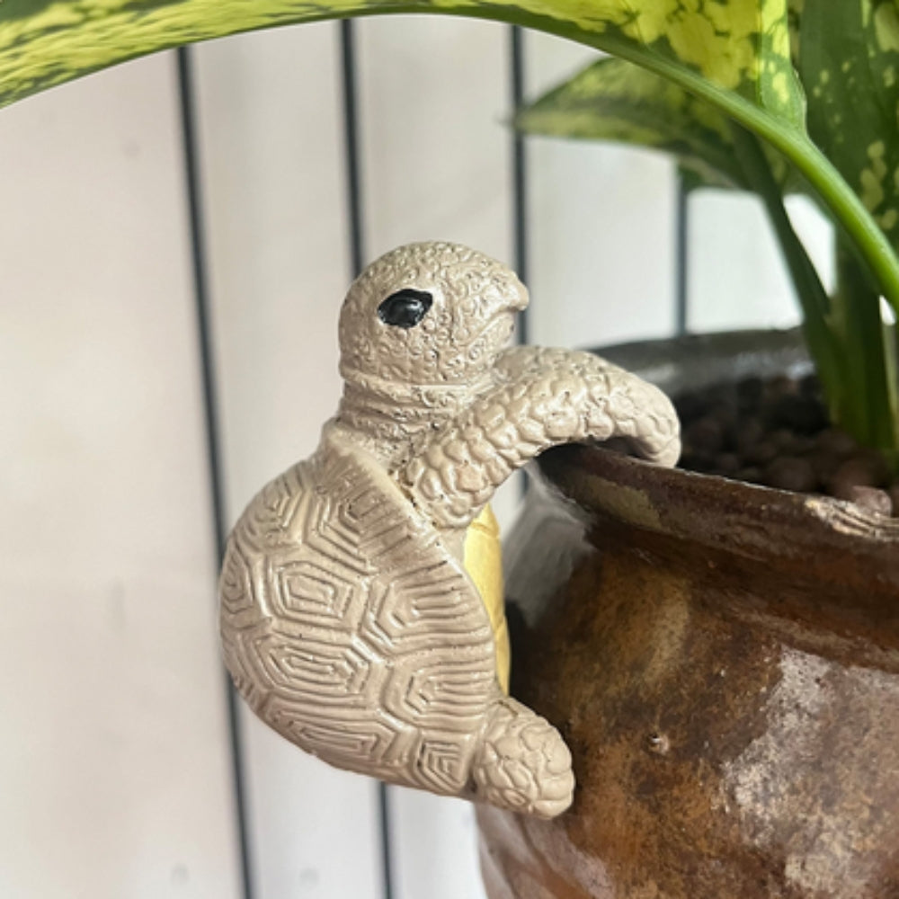 Arden Turtle Ornament - Weather-Resistant Resin, Whimsical Design 2