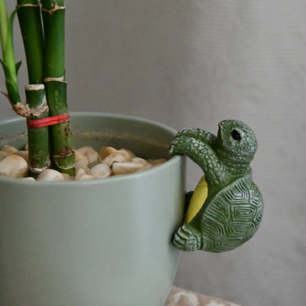 Arden Turtle Ornament - Weather-Resistant Resin, Whimsical Design 3