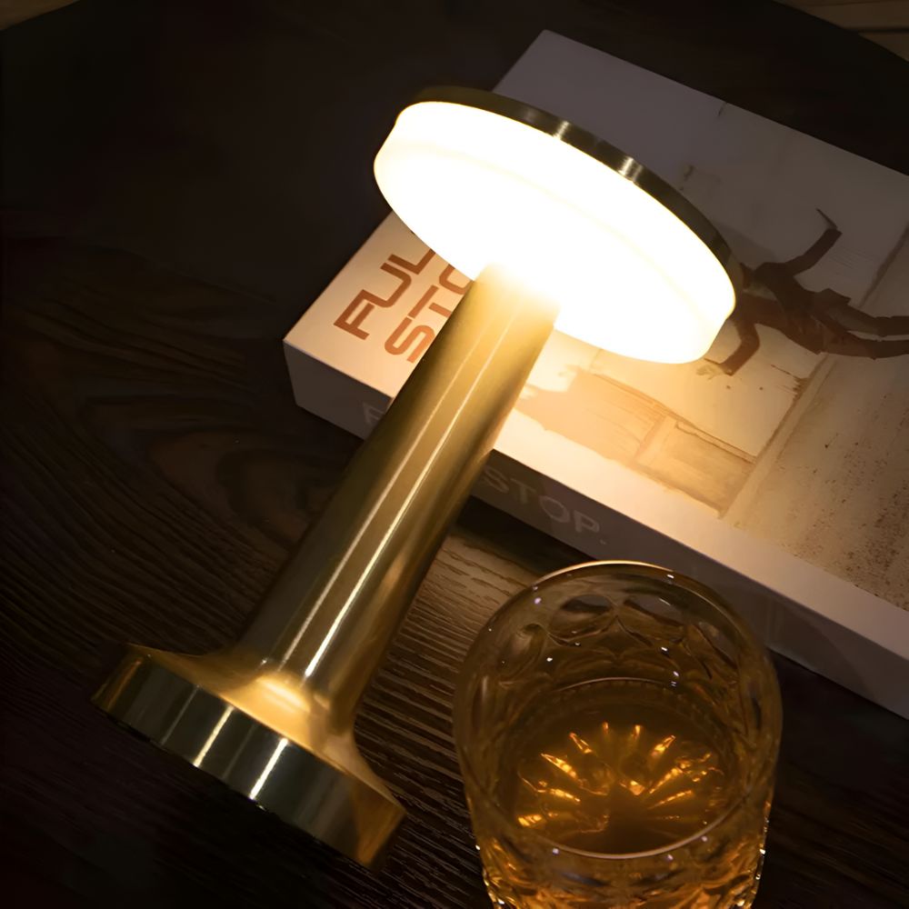 Astra Dome Table Lamp - Cordless, Touch-Dimming, Versatile For Bedside or Desk 4