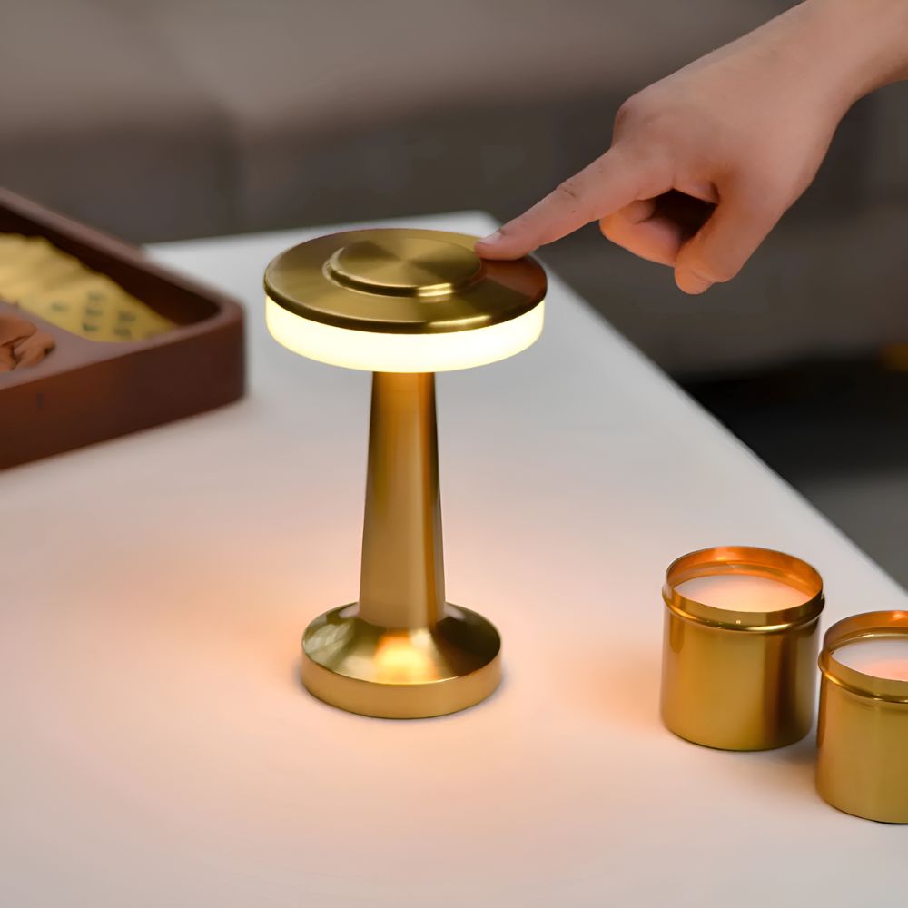 Astra Dome Table Lamp - Cordless, Touch-Dimming, Versatile For Bedside or Desk 5