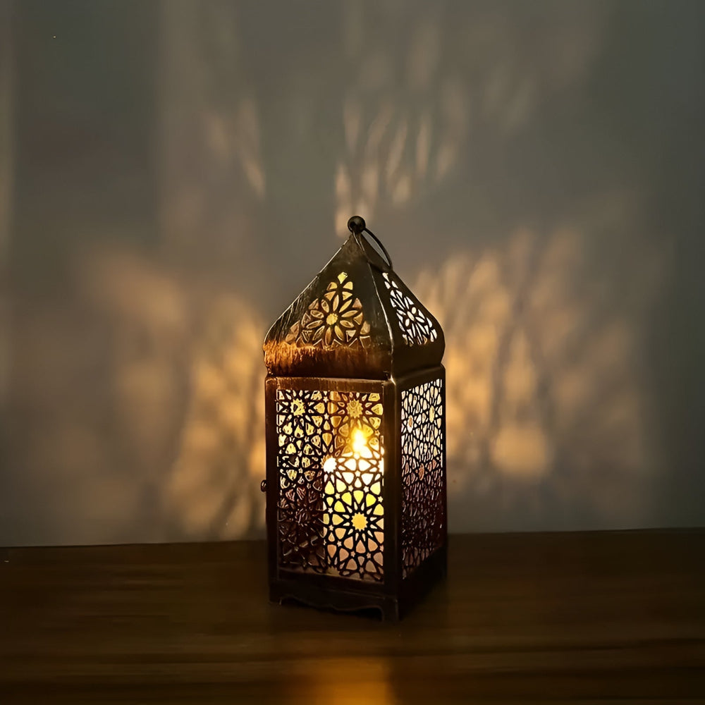 Aurelia Candle Holder - Iron, Middle Eastern Design for Votive Candles 4