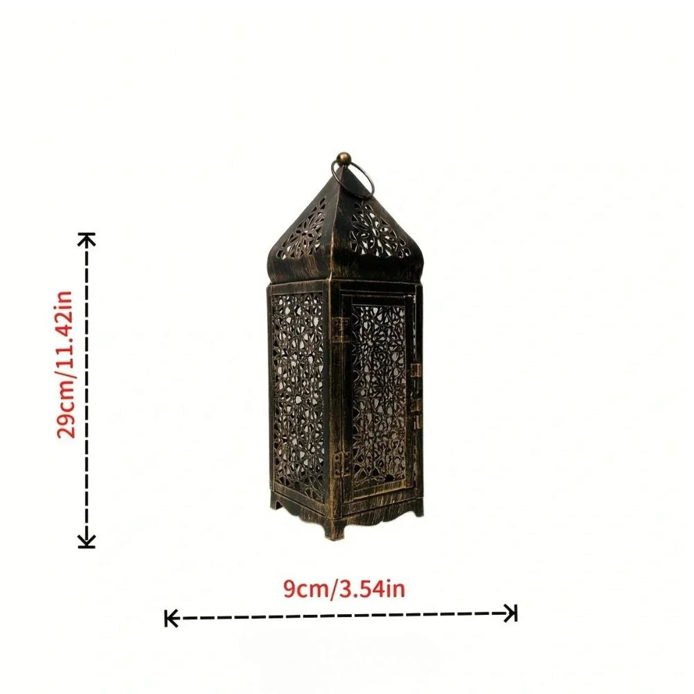 Aurelia Candle Holder - Iron, Middle Eastern Design for Votive Candles 6