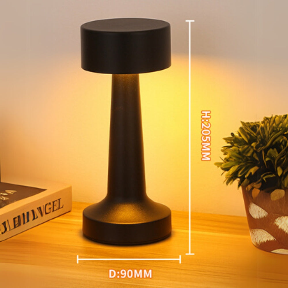 Aurelia Desk Lamp - Rechargeable Aluminium, Touch Control 4