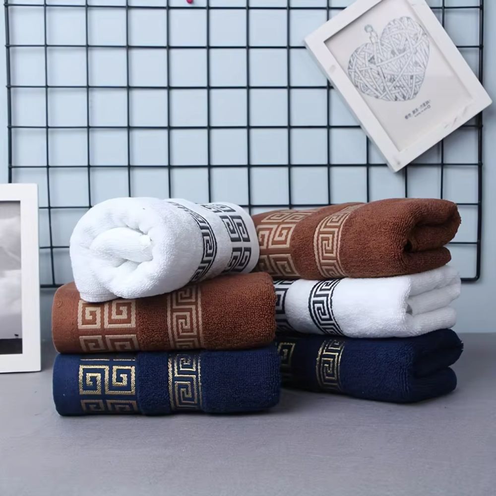 Aurelia Towel Set - Cotton Bath Towel Sets, Durable Terry Weave, 2 Pieces 1