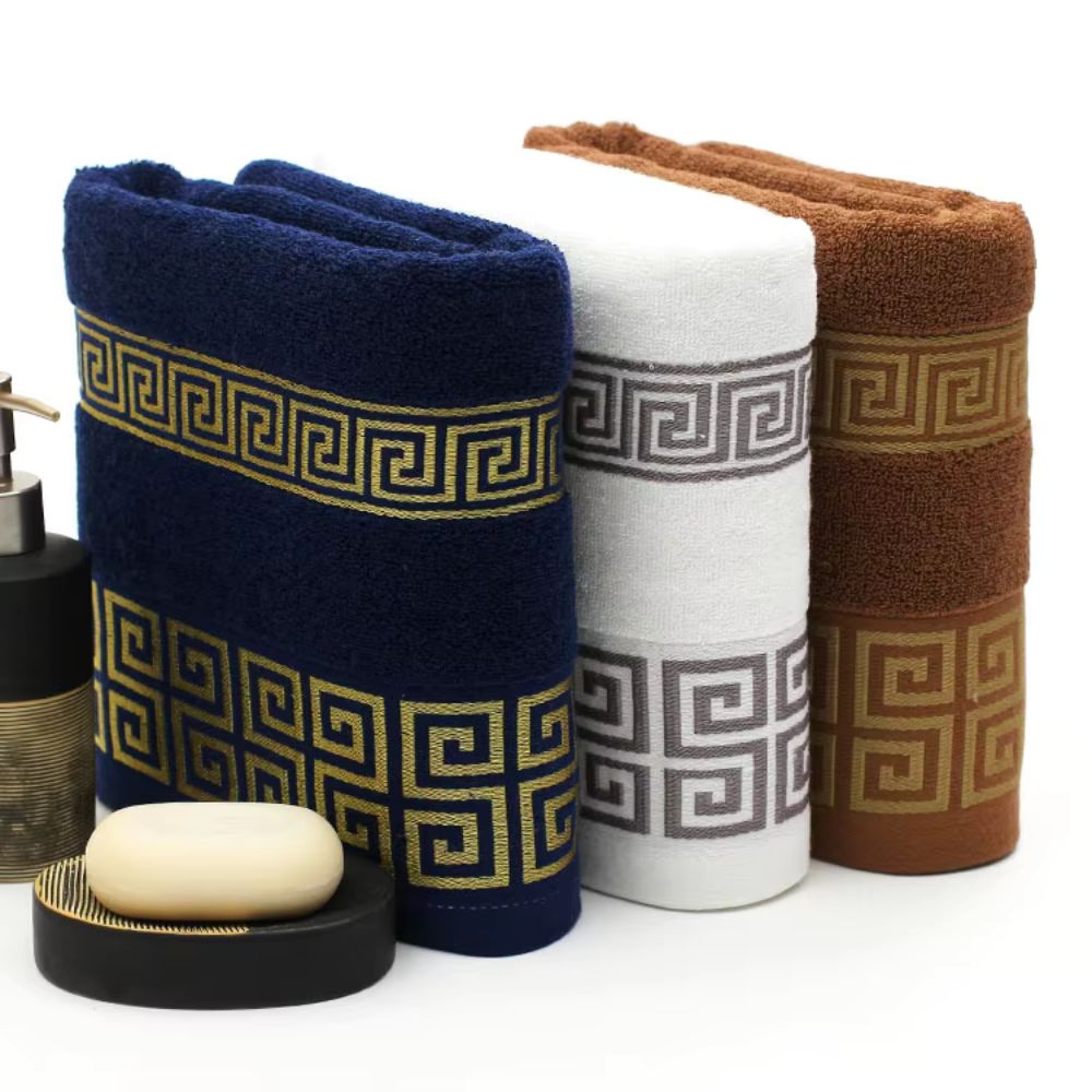 Aurelia Towel Set - Cotton Bath Towel Sets, Durable Terry Weave, 2 Pieces 3