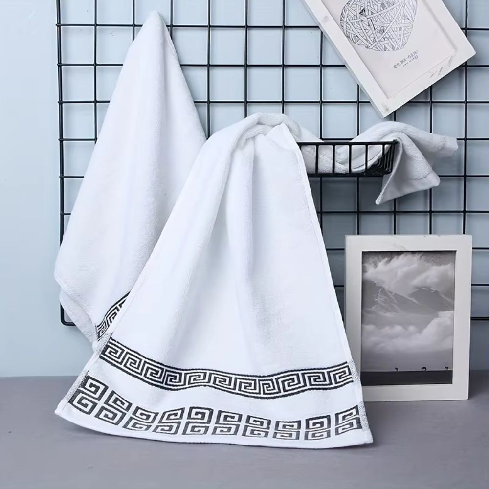 Aurelia Towel Set - Cotton Bath Towel Sets, Durable Terry Weave, 2 Pieces 4